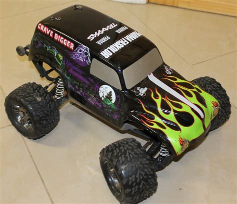 traxxas mini grave digger|traxxas stampede grave digger body.